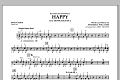 Happy (from Despicable Me 2) - Percussion