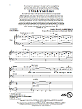 I Wish You Love (arr. Ed Lojeski)