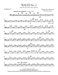 Waltz No. 2 (from Suite For Variety Stage Orchestra) - Trombone 1