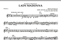 Lady Madonna - Violin 2