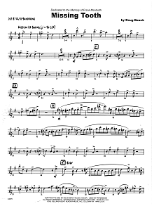 Missing Tooth - Bass Clarinet 1 & 2 