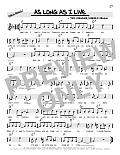 As Long As I Live (arr. Robert Rawlins)