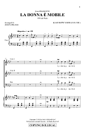La Donna E Mobile (arr. Jonny Priano)