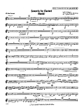 Concerto For Clarinet - Rondo (3rd Movement) - K.622 - Eb Alto Clarinet