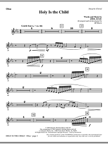 Holy Is The Child - Oboe 