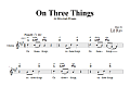 On Three Things