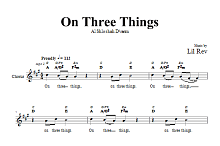 On Three Things 