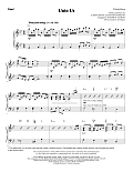 Unto Us - Piano