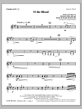 O The Blood - Clarinet 1 & 2