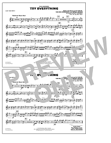 Try Everything (from Zootopia) - 1st Bb Trumpet 