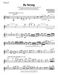 Be Strong - Violin 2