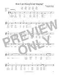 How Can I Keep From Singing (from The Daily Ukulele) (arr. Liz and Jim Beloff)