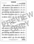 Freedom (arr. Paul Murtha) - Multiple Bass Drums