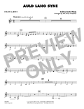 Auld Lang Syne - Bb Bass Clarinet