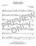 Simple Gifts - Trumpet 2 in C