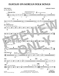 Fantasy on Korean Folk Songs - Percussion 2