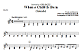 When A Child Is Born (Soleado) - Piano