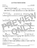 Letter from Home - Percussion 1