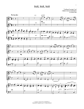 Still, Still, Still (for Violin Duet and Piano)