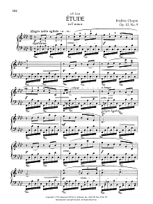 Etude in F minor, Op. 10, No. 9 