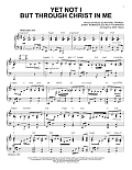 Yet Not I But Through Christ In Me (arr. Mark Hayes)