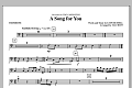 A Song For You (arr. Mac Huff) - Trombone