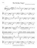 The Holiday Tango! - Violin