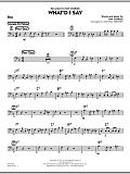 What'd I Say - Bass