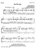 On My Lips - Violin I & II