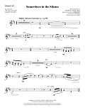 Somewhere in the Silence - Bb Clarinet 1 & 2