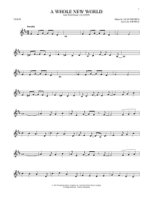 A Whole New World (from Aladdin) 