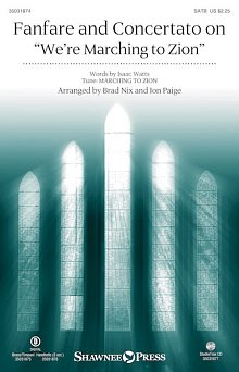 Fanfare and Concertato on "We're Marching to Zion" - Full Score 