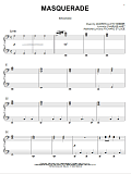 Masquerade (from The Phantom Of The Opera)