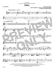 Glory - Clarinet 