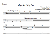 Majestic Holy One - Timpani 