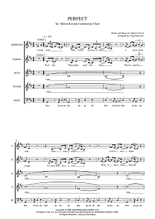 Perfect (arr. Craig McLeish) 