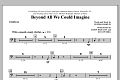 Beyond All We Could Imagine - Timpani
