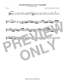 Piano Sonata In C Major 