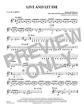 Live and Let Die - Eb Alto Clarinet