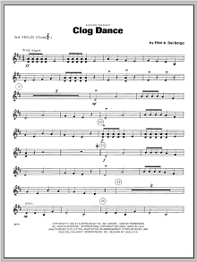 Clog Dance - Violin 3 