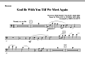 God Be With You Till We Meet Again - Bassoon