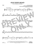 Old Town Road (arr. Johnnie Vinson) - Oboe