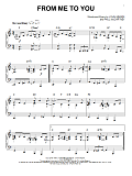 From Me To You [Jazz version] (arr. Brent Edstrom)