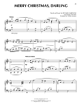 Merry Christmas, Darling [Jazz version] (arr. Phillip Keveren)