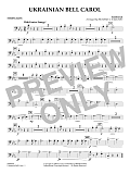 Ukrainian Bell Carol (arr. Richard L. Saucedo) - String Bass