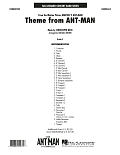 Theme from Ant-Man - Conductor Score (Full Score)