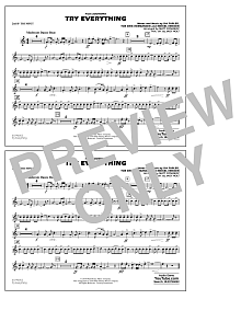 Try Everything (from Zootopia) - 2nd Bb Trumpet 