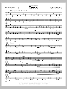 Credo - Violin 3 