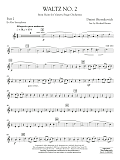 Waltz No. 2 (from Suite for Variety Stage Orchestra) (arr. Brown) - Pt.2 - Eb Alto Saxophone