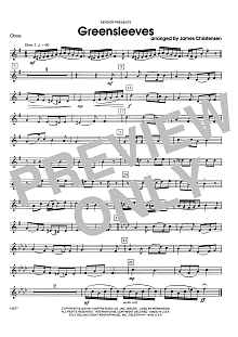 Greensleeves - Oboe 
